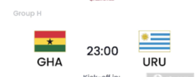 世界杯赛事前瞻分析：加纳VS乌拉圭比分预测（谁赢）